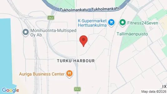 Apartments for rent i Turku - kort over placeringen