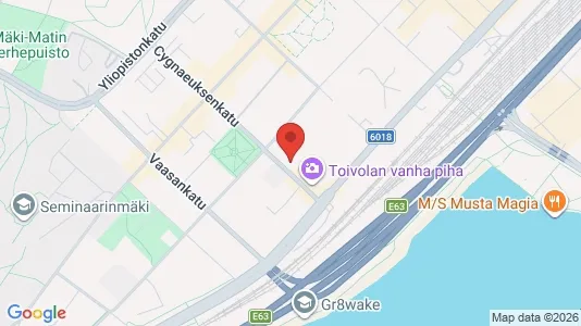Apartments for rent i Jyväskylä - kort over placeringen