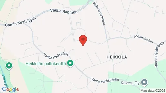 Apartments for rent i Kirkkonummi - kort over placeringen