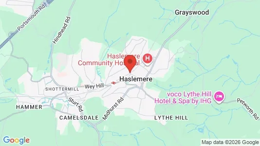 Apartments for rent i Haslemere - Surrey - kort over placeringen
