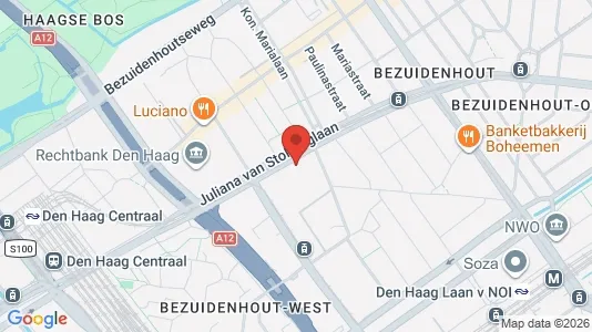 Apartments for rent i The Hague Haagse Hout - kort over placeringen