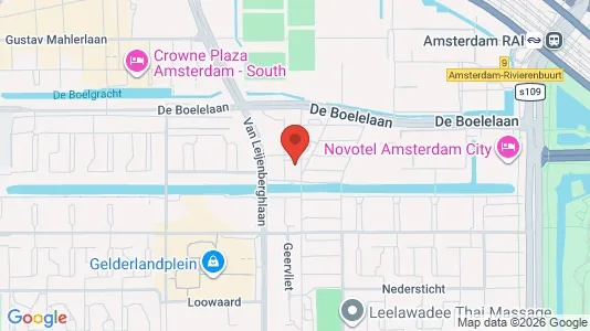 Apartments for rent i Amsterdam Zuideramstel - kort over placeringen