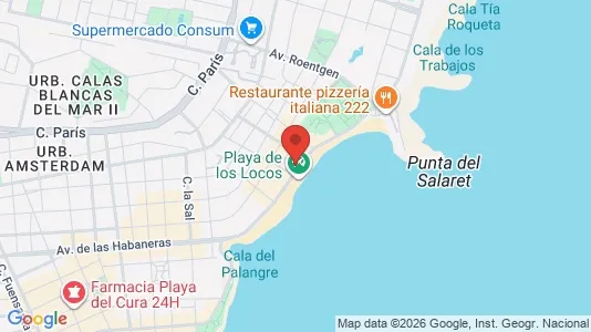 Apartments for rent i Alicante/Alacant - kort over placeringen
