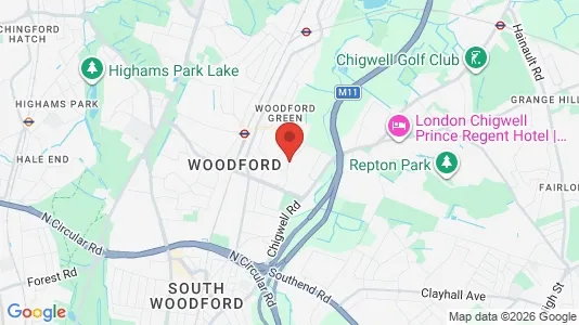 Apartments for rent i Woodford Green - Essex - kort over placeringen