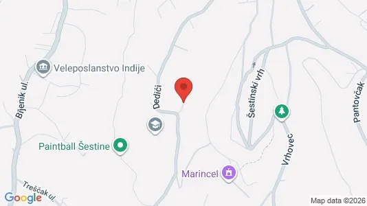 Apartments for rent i Sljeme (Medvednica-Tomislavac) - kort over placeringen