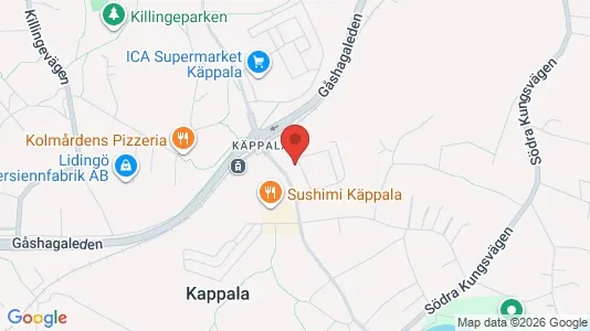 Apartments for rent i Lidingö - kort over placeringen