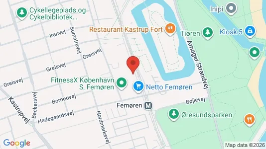 Apartments for rent i Copenhagen S - kort over placeringen