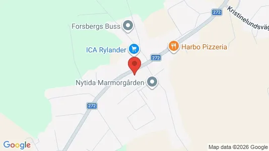 Apartments for rent i Heby - kort over placeringen