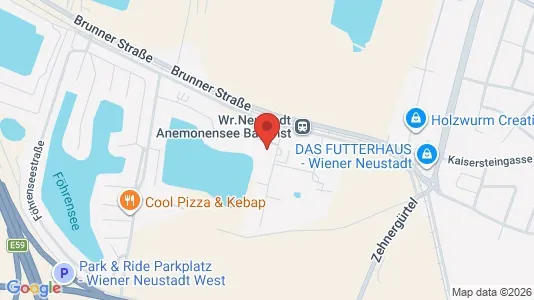 Apartments for rent i Bad Fischau-Brunn - kort over placeringen
