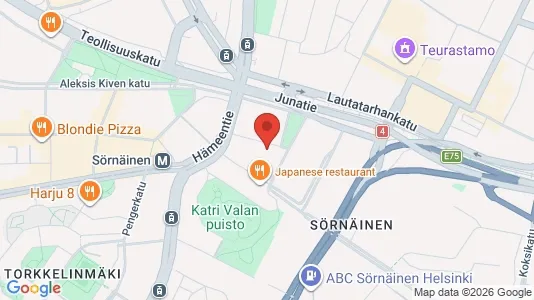 Apartments for rent i Helsinki Keskinen - kort over placeringen