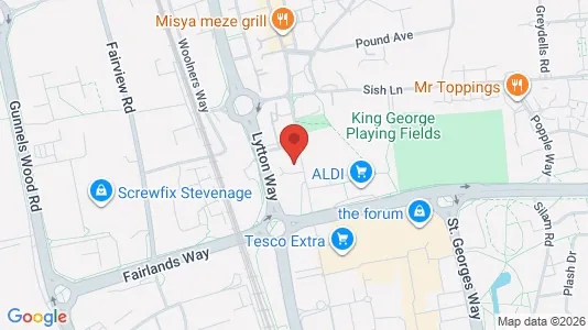 Apartments for rent i Stevenage - Hertfordshire - kort over placeringen