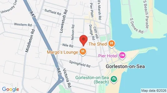 Apartments for rent i Great Yarmouth - Norfolk - kort over placeringen