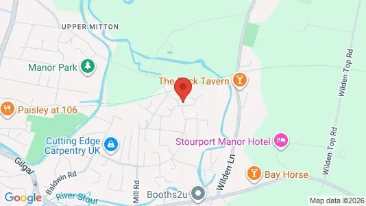 Apartments for rent i Stourport-on-Severn - Worcestershire - kort over placeringen