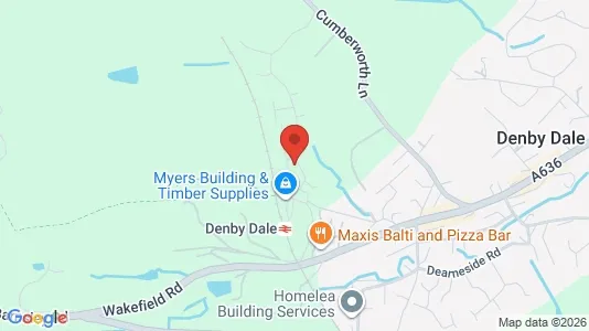 Apartments for rent i Huddersfield - West Yorkshire - kort over placeringen