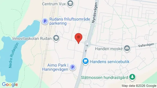 Apartments for rent i Haninge - kort over placeringen