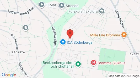 Apartments for rent i Stockholm West - kort over placeringen