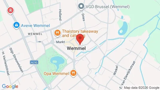 Apartments for rent i Wemmel - kort over placeringen