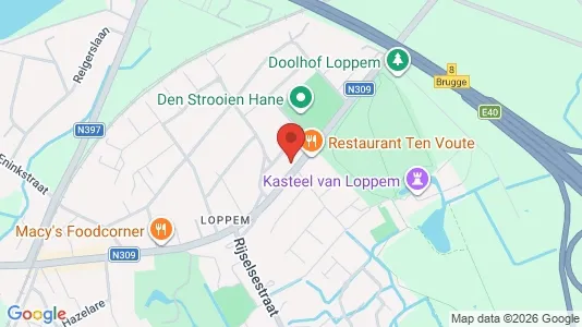 Apartments for rent i Zedelgem - kort over placeringen
