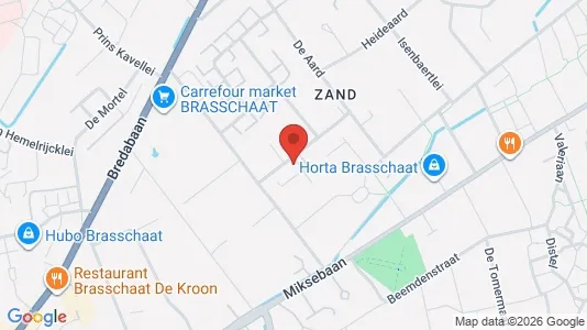 Apartments for rent i Brasschaat - kort over placeringen