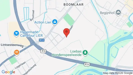 Apartments for rent i Lier - kort over placeringen