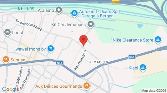 Apartments for rent i Bergen - kort over placeringen