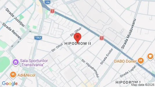 Apartments for rent i Sibiu - kort over placeringen