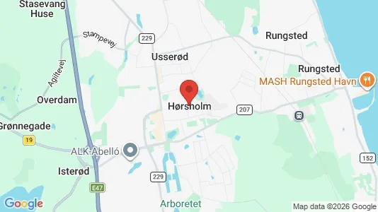 Houses for rent i Hørsholm - kort over placeringen