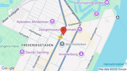 Apartments for rent i Copenhagen K - kort over placeringen