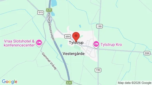 Apartments for rent i Tylstrup - kort over placeringen