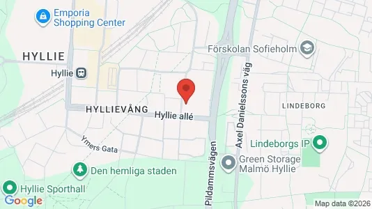Apartments for rent i Hyllie - kort over placeringen