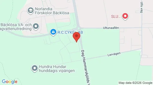 Apartments for rent i Uppsala - kort over placeringen