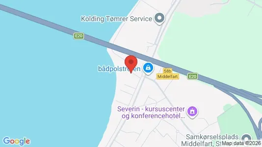 Apartments for rent i Middelfart - kort over placeringen