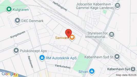 Apartments for rent i Valby - kort over placeringen