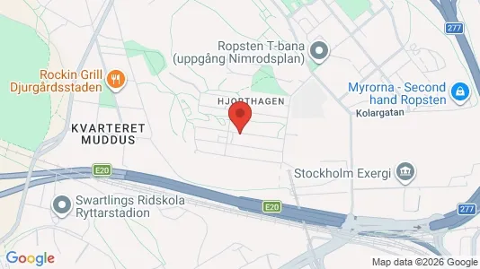 Apartments for rent i Gärdet/Djurgården - kort over placeringen