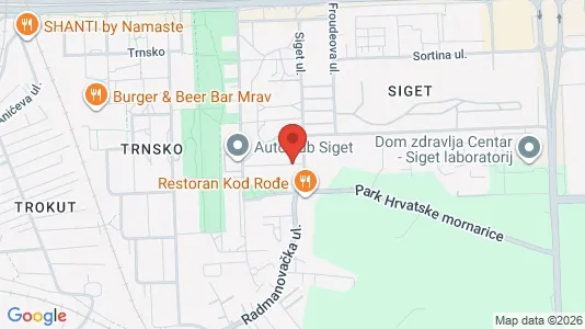 Apartments for rent i Sljeme (Medvednica-Tomislavac) - kort over placeringen