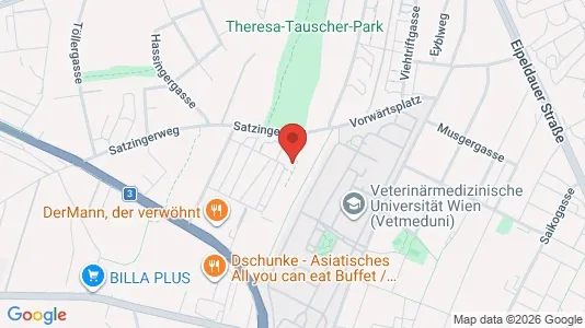 Apartments for rent i Vienna Floridsdorf - kort over placeringen