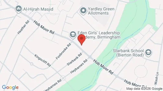 Apartments for rent i Birmingham - West Midlands - kort over placeringen