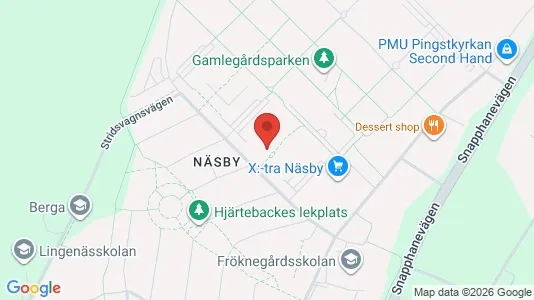 Apartments for rent i Kristianstad - kort over placeringen