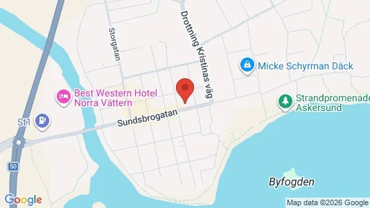 Apartments for rent i Askersund - kort over placeringen
