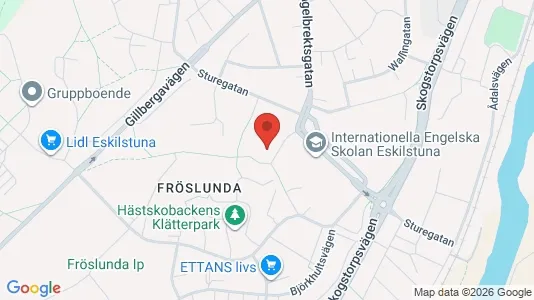 Apartments for rent i Eskilstuna - kort over placeringen