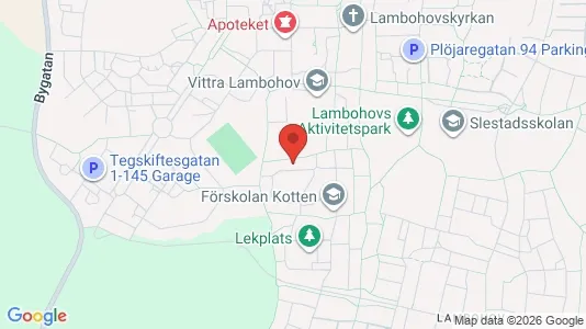 Apartments for rent i Linköping - kort over placeringen