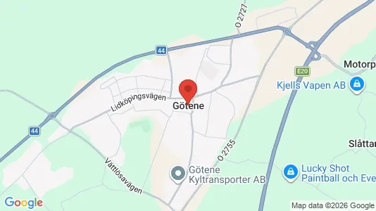Houses for rent i Götene - kort over placeringen