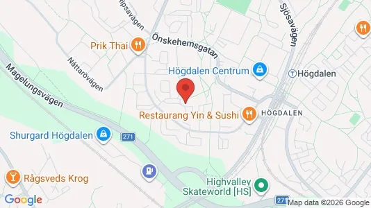 Apartments for rent i Stockholm South - kort over placeringen