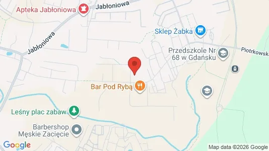 Apartments for rent i Gdańsk - kort over placeringen