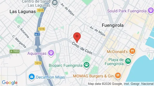 Apartments for rent i Fuengirola - kort over placeringen