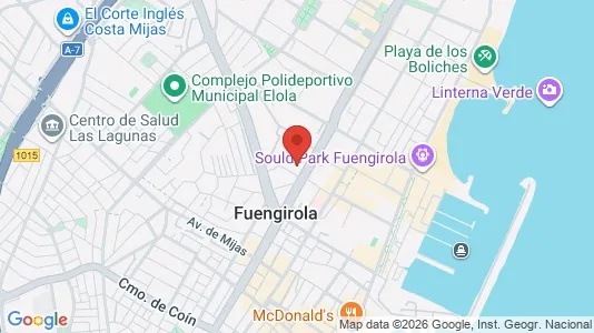 Apartments for rent i Fuengirola - kort over placeringen