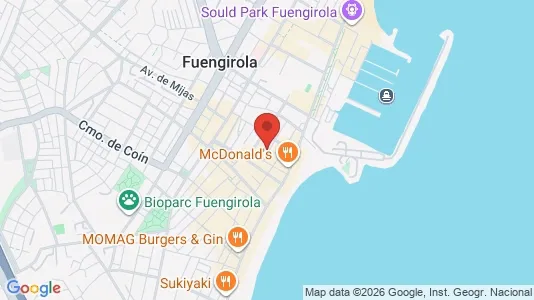 Apartments for rent i Fuengirola - kort over placeringen