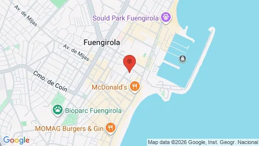 Apartments for rent i Fuengirola - kort over placeringen