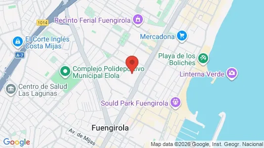 Apartments for rent i Fuengirola - kort over placeringen