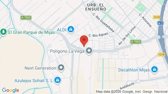 Apartments for rent i Mijas - kort over placeringen
